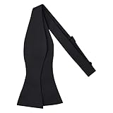 Jacob Alexander Men's Self Tie Freestyle Solid