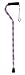 NOVA Designer Walking Cane with Offset Handle, Lightweight Adjustable Walking Stick with Carrying Strap, “Stars and Stripes” Design