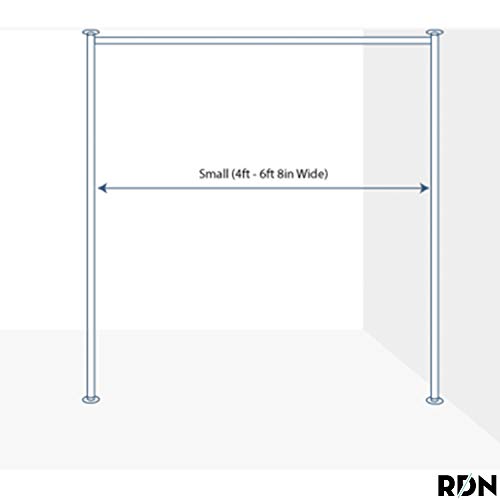 Room/Dividers/Now Zenfinit Curtain Divider Stand Freestanding