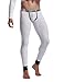 SEOBEAN Men's Low Rise Long John Cotton Pants