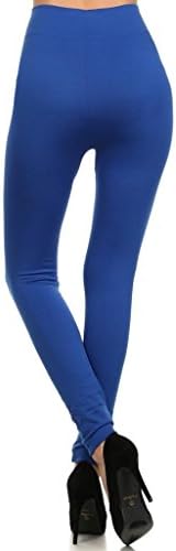 WHITE APPAREL Fleece Lined Leggings High Waist Thick Slimming - One Size