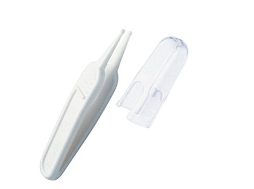2PCS Baby Care Newborn Safe Care Infant Ear Nose Clean Plastic Tweezers For Better Sleep