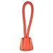 Paracord Planet Zipper Pulls Available in Various Color Combinations – Choose from 5, 10 and 20 Pack Sizes (Neon Orange/Orange, 10 Pack)