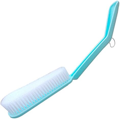 Elwow Men's Women's Save Effort Bath Shower Body Brush with Long Unique Bending Handle (Size 1)