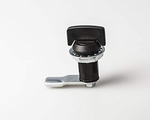 T Handle Turn Cam Lock - Knob Head,Topper Handle Lock, Truck Cap T-Handle, Truck Cabinet Toolbox Lock MS816-3-1 for Enclosures, Cabinets, Desks, Generators, Boxes, etc - Thumbnail 2