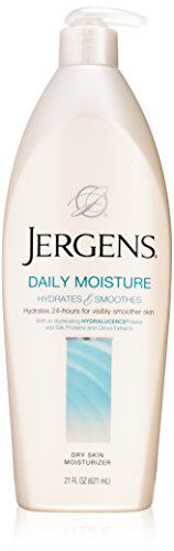 Jergens Daily Moisture, With Hydralucence Blend, Silk Proteins and Citrus Extracts, 21 Ounce