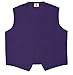 Rexzo Unisex Vest No Pocket No Buttons– Made in The USA - Purple, Large