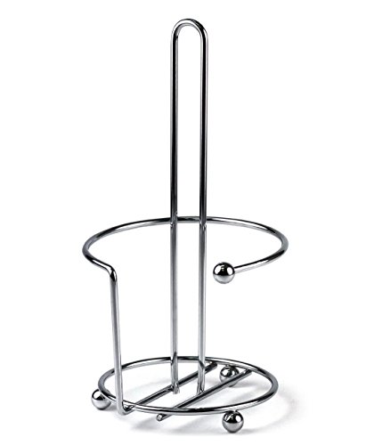 Paper Towel Holder Metal Dispenser Kitchen Bathroom Office School Metal Chrome - Thumbnail 3