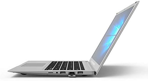Hyundai Thinnote-A, 14.1" Celeron Laptop, 4GB RAM, 64GB Storage, Expandable 2.5" SATA HDD Slot, Windows 10 Home S Mode, English - Silver 6 Hyundai Thinnote-A, 14.1" Celeron Laptop, 4GB RAM, 64GB Storage, Expandable 2.5" SATA HDD Slot, Windows 10 Home S Mode, English - Silver