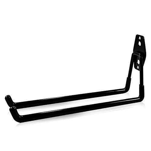 U Shape Hook Heavy Duty Wall Mount Tool Holder Anti Slip Organizer for Duty Double Utility Hook/Wall Mount Hung izer Packs/Garage Mega Strong Holder/Bicycle Storage Space Saver/Hanger Rack - Thumbnail 3
