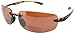 Maui Island Life Bifocal Sunglasses Rimless Wrap Sun Readers Lightweight TR90 Frame for Men and Women - Available in Polarized or Non Polarized Lens