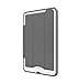 Portfolio Cover + Stand for LifeProof NÜÜD SERIES iPad Air (ONLY) Cases - Retail Packaging - WHITE/GREY (LifeProof FRĒ SERIES Waterproof Case NOT included)