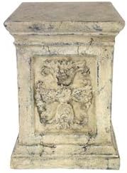 4te0038 Landhaus Flair 1 Blumensaule Saule Vintage Blumen Pflanzen Dekoration Stein Guss 25 X 25 X 37 Cm Amazon De Kuche Haushalt