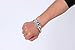 MEALGUET Chunky Stainless Steel Masonic Freemason Symbol Polished Chain Link Bracelets for Men, 8.2