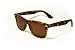 Large 55mm Polarized Lens Anti Glare Classic Horn Rimmed Style Sunglasses (To...