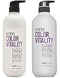 KMS Color Vitality BLONDE Shampoo & Conditioner 25.3 oz / 750ml