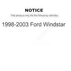 Front Wheel Bearing And Hub Assembly Pair For