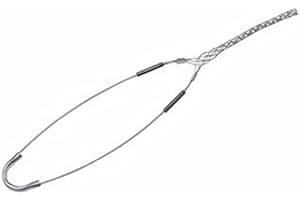 Legrand Pass & Seymour FC40 Flexcor Wire Mesh Grip, Bus Drop, Closed Mesh, Single Eye, Cable Diameter 0.300-0.430", Galvanized Steel (1 Count)