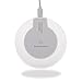 ChuangYan lacy-wc Wireless Charger Charging Pad for Samsung Note 8, S8/S8 Plus/S7/S7 Edge/S6, Apple iPhone 8/8 Plus, iPhone X, Nexus 7/6/5/4(2013), Nokia Lumia 920, LG Optimus Vu2, and More (White)