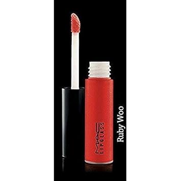 mac red lip gloss