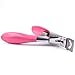 Ostart Pedicure Manicure Tool Acrylic False Nail Clipper Cutter - Pink