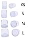 12 Pairs Heel Protector Heel Repair Caps Covers High Heel Protector for Women's Shoes, XS, S, M, L, 3 Colors