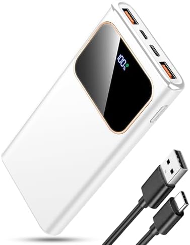 Batterie Externe 10000mAh, 22.5W Power Bank Charge Rapide Ultra Mince — photo 1 sur 7