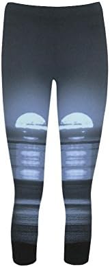 D-Story Moony Sunset Capri Legging Skinny Pants