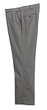Gioberti Mens Hidden Expandable Waist Dress Pants, Light Gray B, Size 30-32