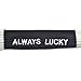 Lolji Decorations St. Patricks Day Gift Original Green Clover Embroidered Always Lucky Knitted Golf headcovers for 460cc Driver Wood POM POM Head Club Covers for Taylormade Callaway Titleist Ping