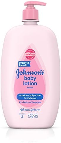 johnson baby lotion white