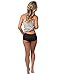 Womens Boyshort Panties with Lace Bottom (3-Pack) (Medium, Assorted)