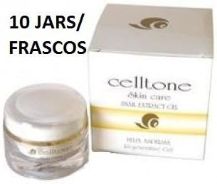 CELLTONE CREAM 10 JARS / 10 FRASCOS by Celltone