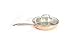 ExcelSteel Professional 8-Piece Triply Cookware Set with Stainless Steel Cast Handles and Knobs, Copper