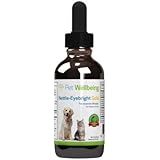 Pet Wellbeing - Nettle-Eyebright Gold for Cats - Natural Support for Feline Allergies - 2oz (59ml)