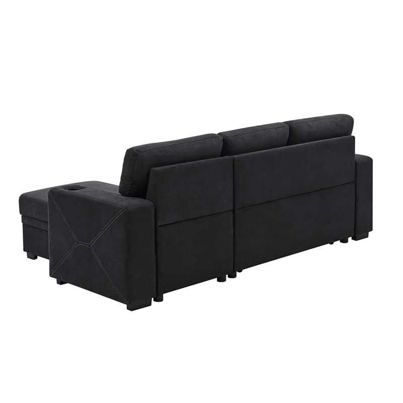 Partner Furniture Upholstery Polyester Blend Fabric Convertible