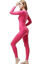 TSLA Women's Thermal Underwear Set, Soft Fleece