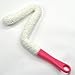 KLOUD City Long neck foam tipped wine bottle/glass/decanter washing brush/scrubber plus KLOUD cleaning cloth