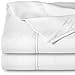 Bare Home Flat Top Sheet Premium 1800 Ultra-Soft Microfiber Collection - Double Brushed, Hypoallergenic, Wrinkle Resistant, Easy Care (Twin/Twin Extra-Long - 2 Pack, White)