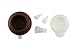 Mujiang Silicone Macaron Kit Decorating Piping Pot Macaroon Baking Mat Capacity 48