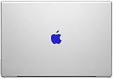 Blue Color Change Apple Overlay Decal Sticker - Vinyl Decal for Cars, Macbooks, and Other Laptops