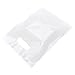 ClearBags 100 White Handle Bags 9x12, Extra Thick 2.25 Mil Retail Plastic Shopping Merchandise Gift Bags Tear Resistant Strong Durable Anti Stretch For Small Business LDPE Die Cut, 100% Recyclable