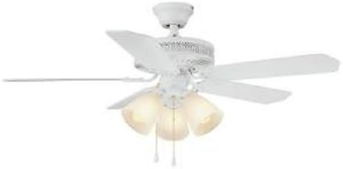 Landmark Plus 42 In Ceiling Fan White White Amazon Com