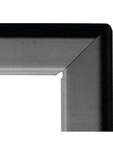 Caledonia Signs 58965 A3 Snap Frame, 25 mm, Black