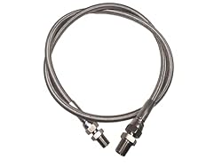 Stainless Steel PTFE Reinforced Hose, JIC-4 female