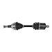 Front CV Axle Shaft Left LH & Right RH Pair Set Kit for Chevy Buick Olds Pontiac