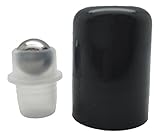 12 Stainless Steel Roller Ball Inserts for 5ml to 100ml Amber Bottles