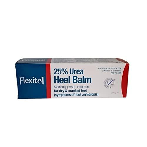 FLEXITOL 25% Urea Fersenbalsam, 200 g, für trockene, rissige Füße, Diabetikerfüße, 1 Stück