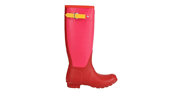 color block hunter boots