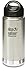 Klean Kanteen Wide Mouth Double Wall Insulated Water Bottle with Loop Cap, Stainless Steel, 16-Ounce